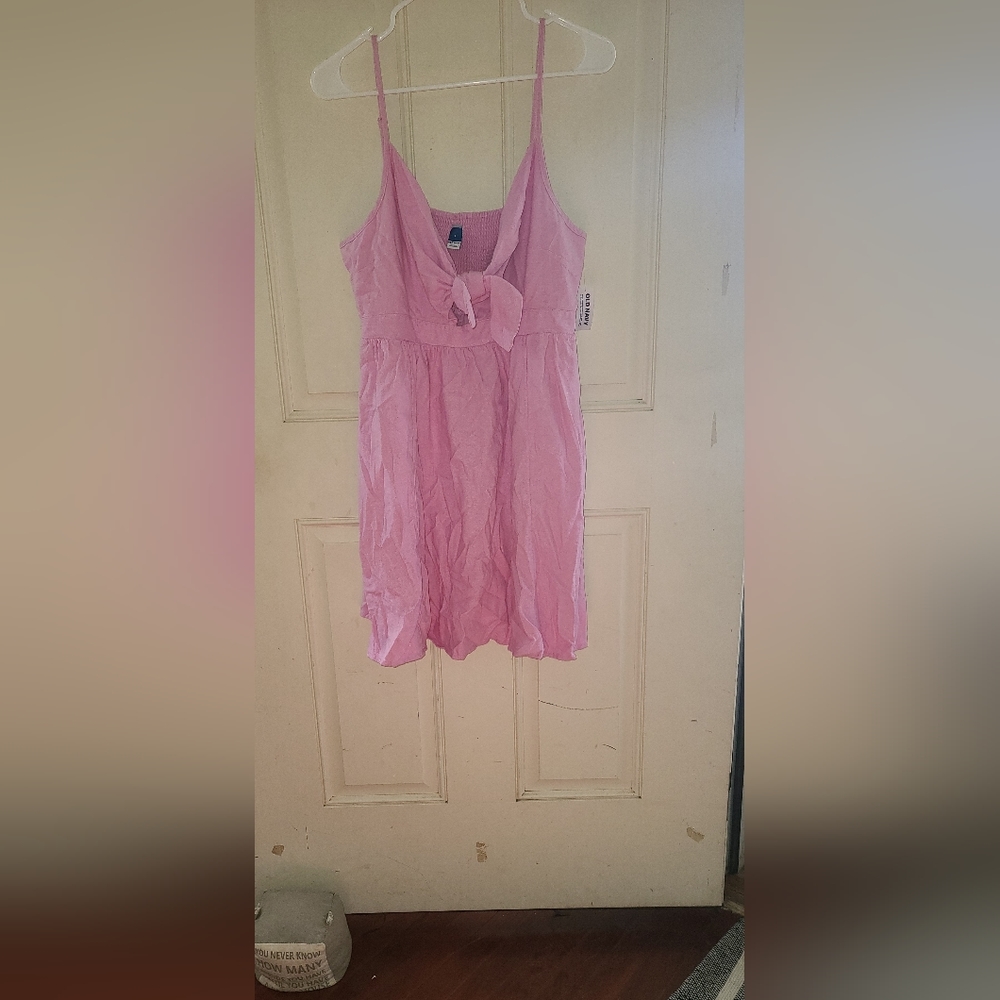 Pink old navy dress